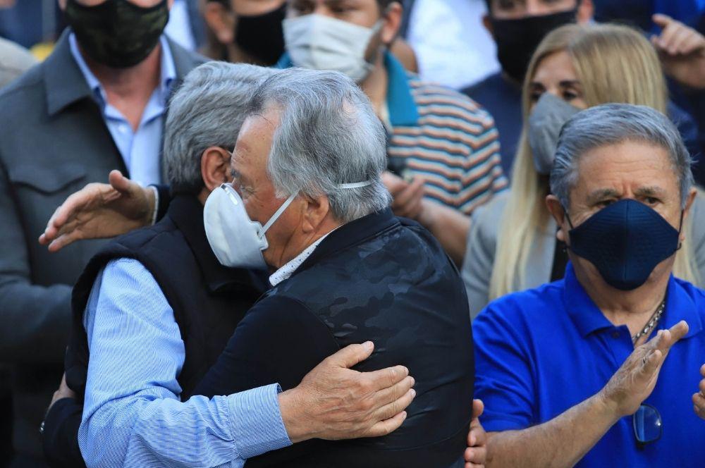 17 de octubre Acuña Barrionuevo y Duahlde