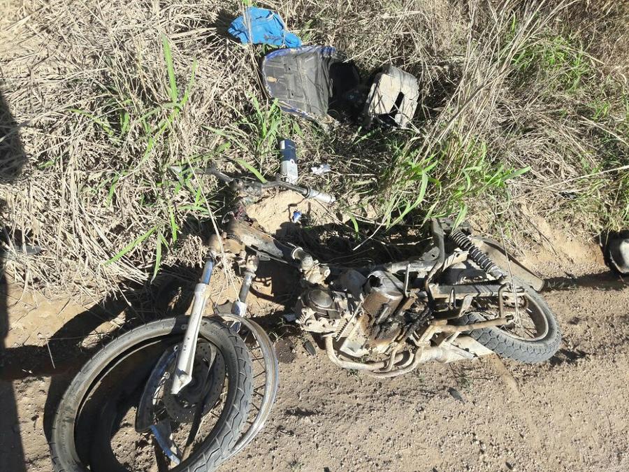 choque de motos - Gentileza Fm Líder