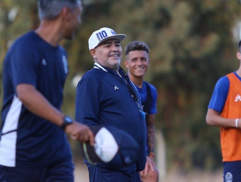Diego Maradona @gimnasiaoficial
