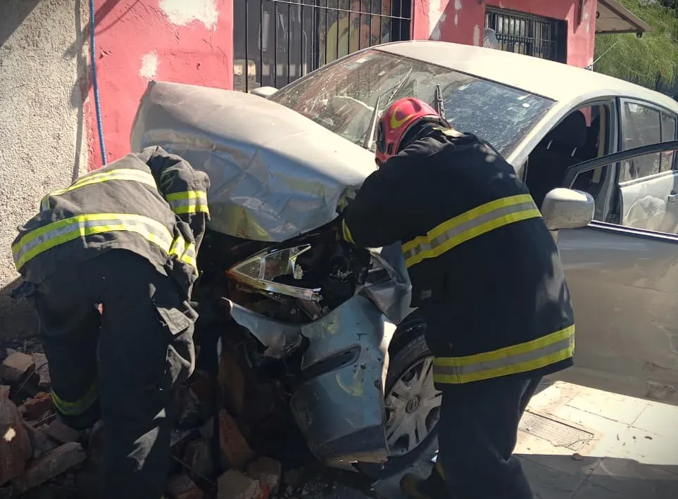 Choque en barrio Argüello (Policía)