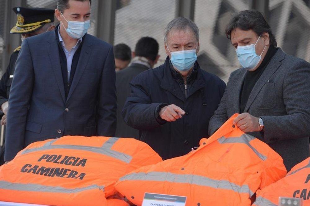 Schiaretti, Calvo y Mosquera Policía caminera