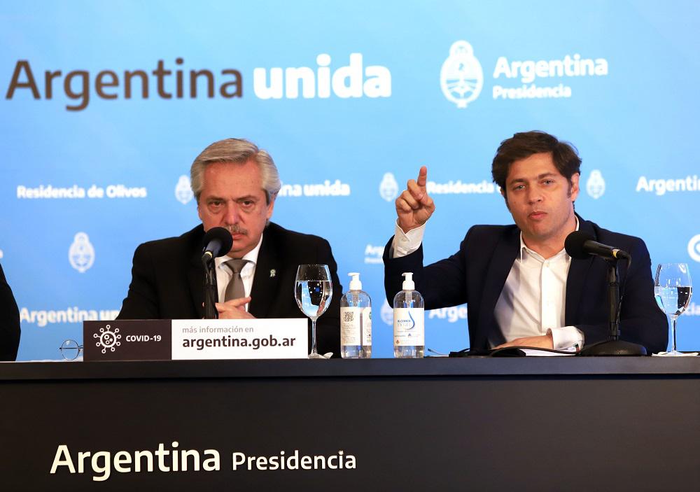 axel kicillof en conf de prensa