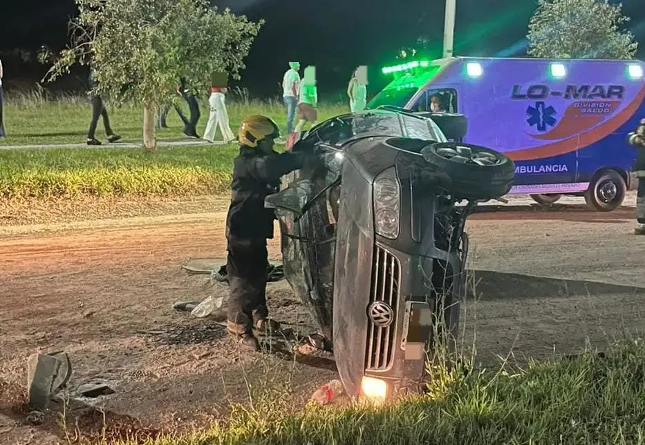 Violento accidente en Río Tercero (Policía)
