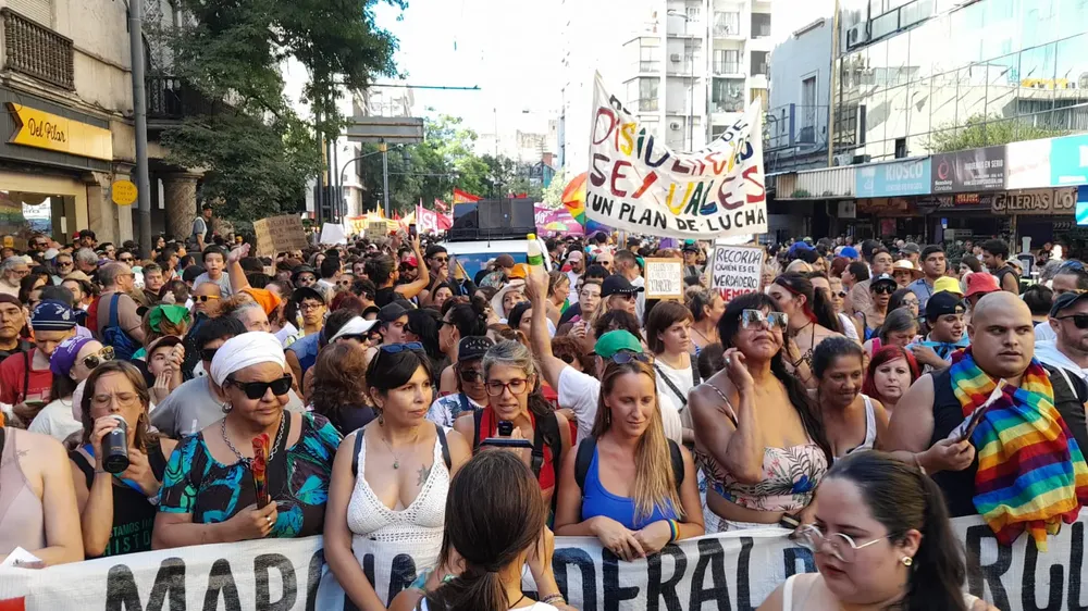 Marcha Federal Antifascista en Córdoba (Consuelo Cabral)