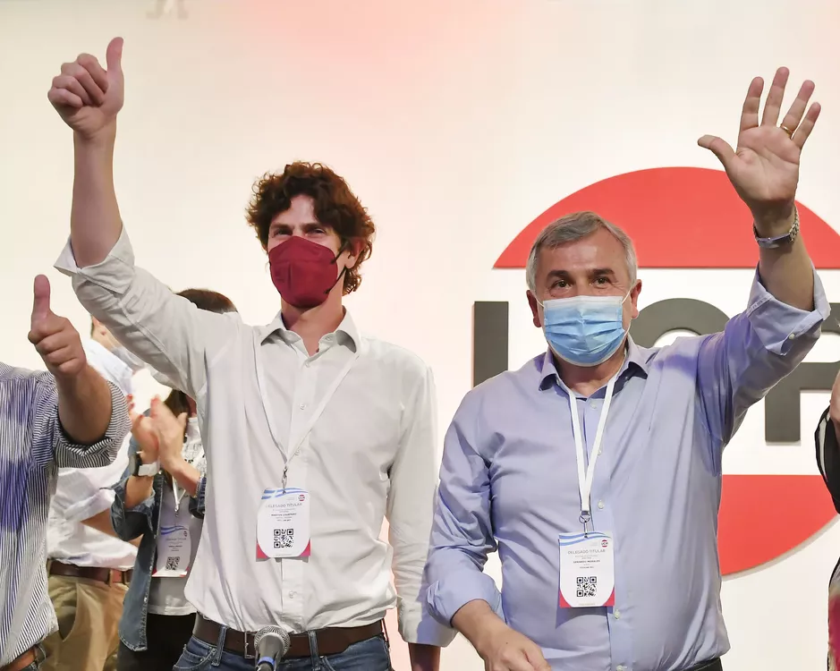 Martín Lousteau y Gerardo Morales (NA)