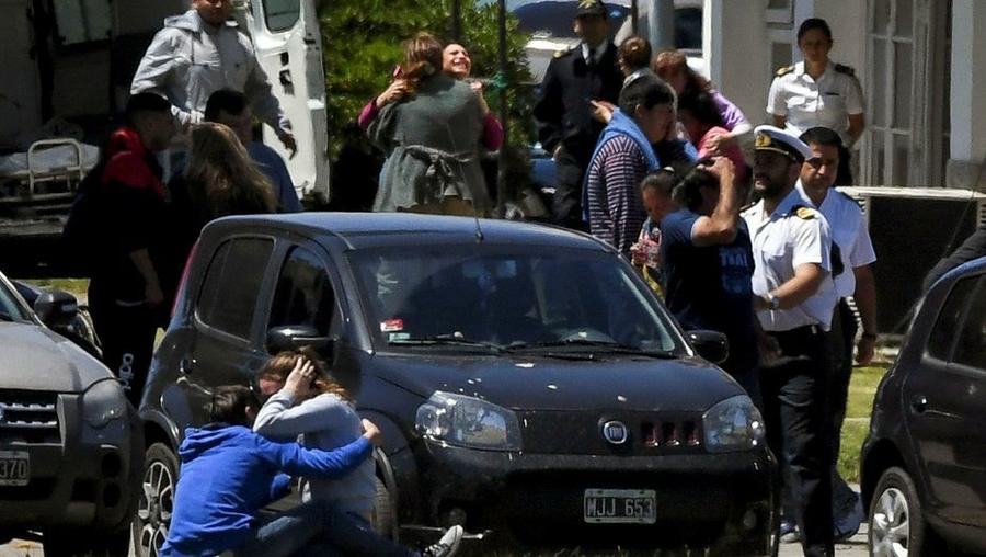 familiares de tripulantes submarino Ara San Juna by afp