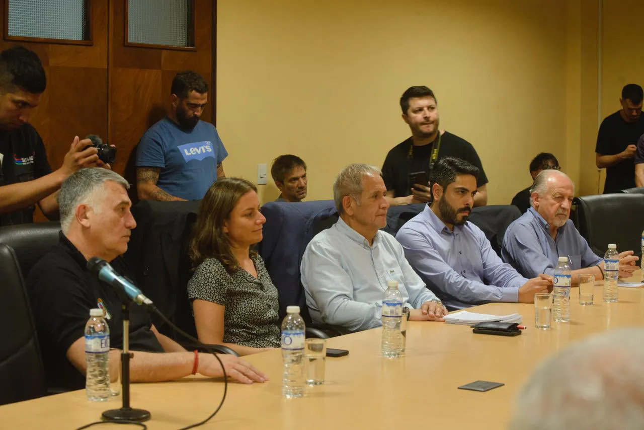 Reunión de la CGT con diputados de extracción sindical (X de Sergio Palazzo)