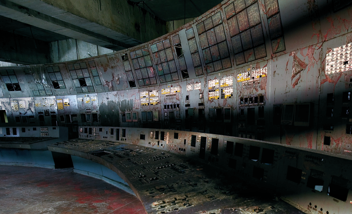 sala de control chernobyl