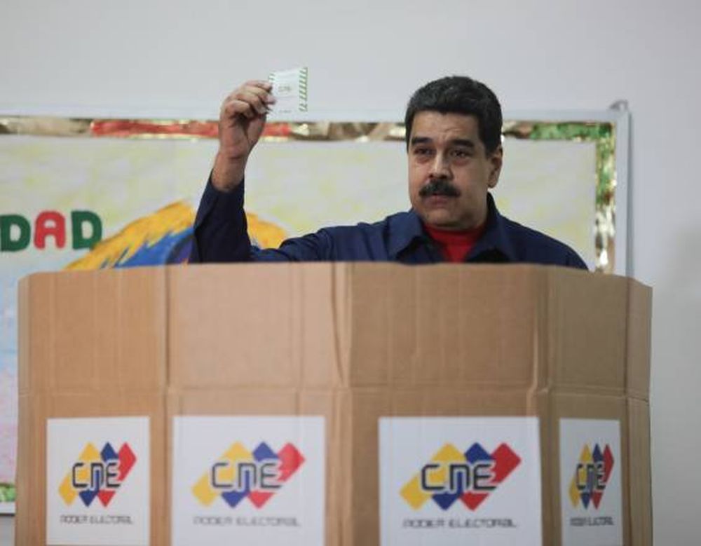 Venezuela elecciones Maduro