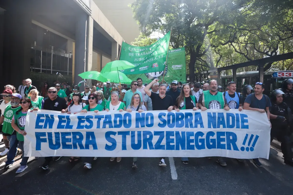 En el Estado no sobra nadie despidos (ATE)