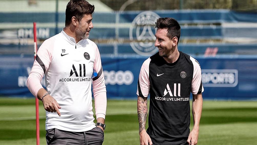Messi Pochettino PSG