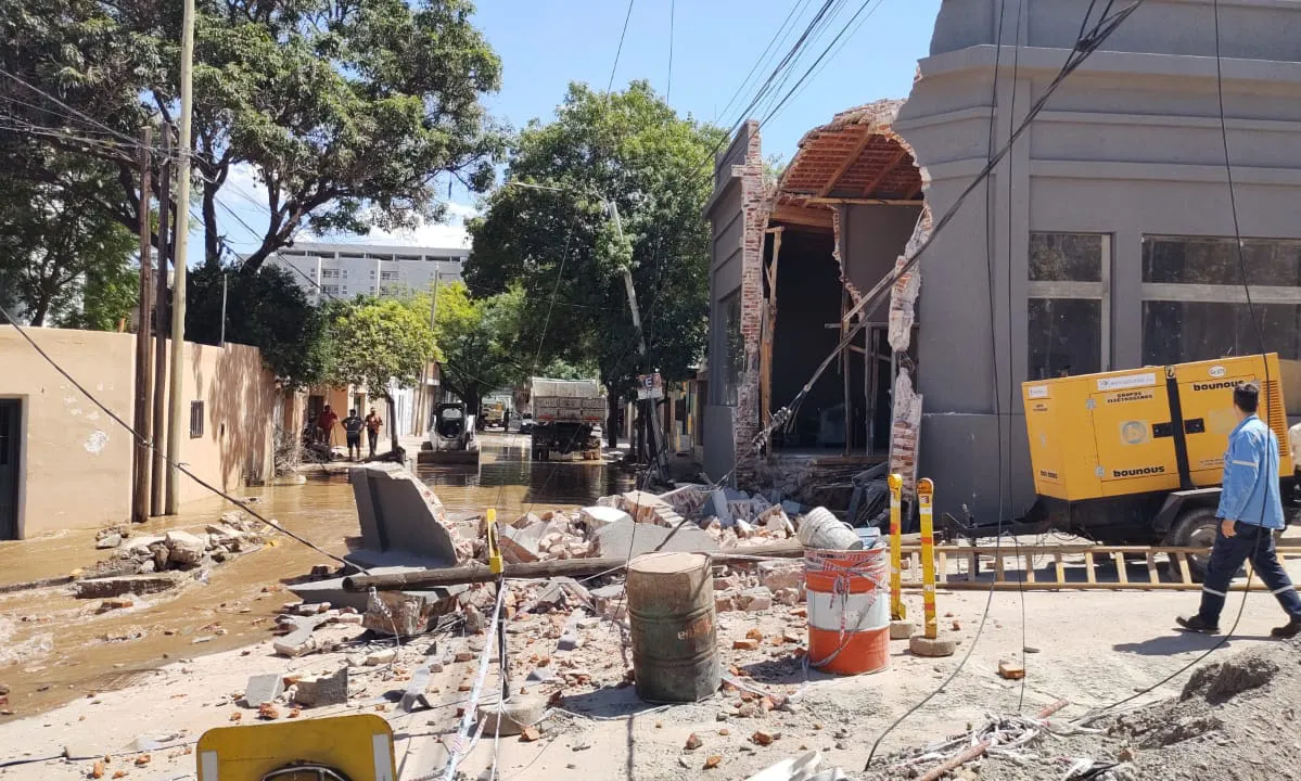 Derrumbe en Córdoba (Policía) 2