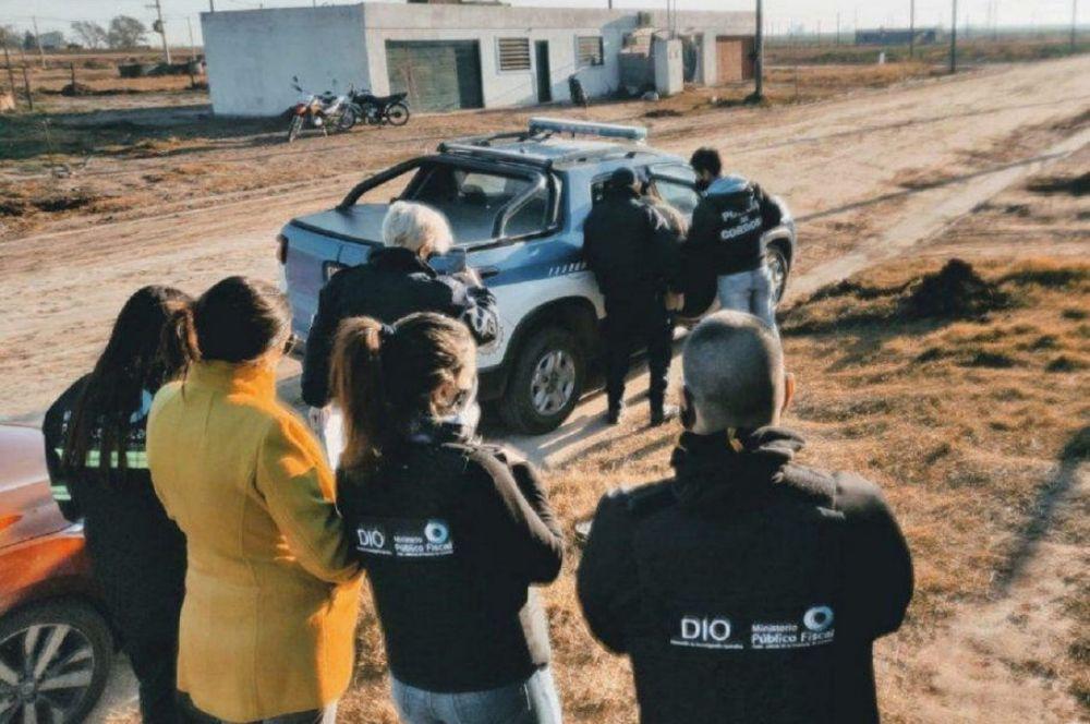 Operativo allanamiento en Hernando