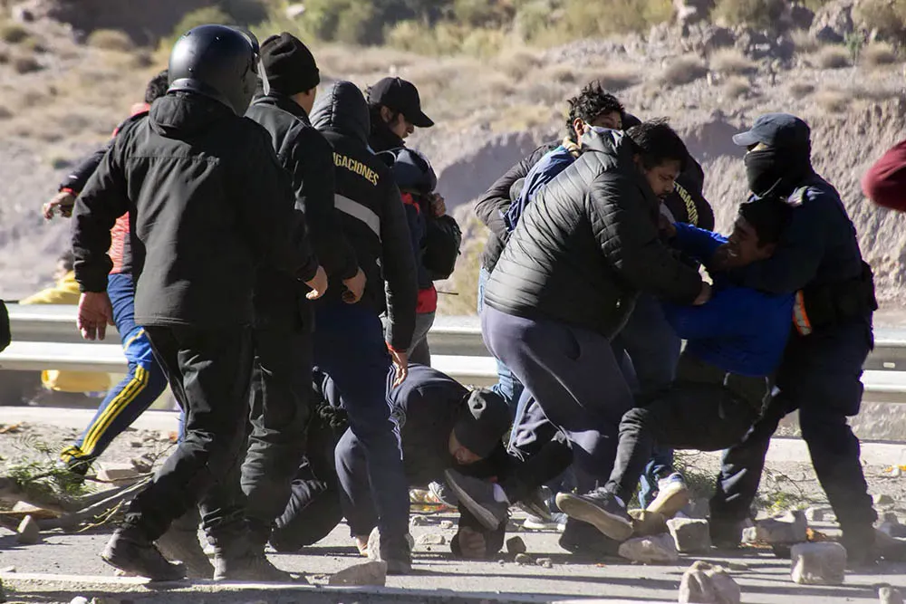 represion jujuy