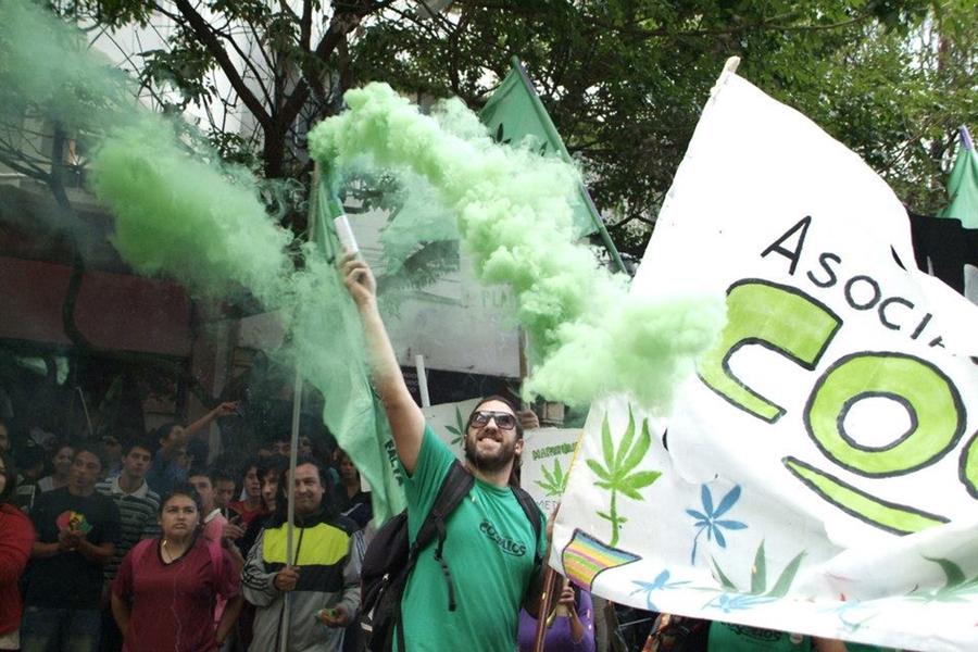 foto federico del prado marcha marihuana