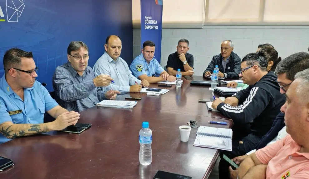 Reunión operativo seguridad (Gobierno de Córdoba)