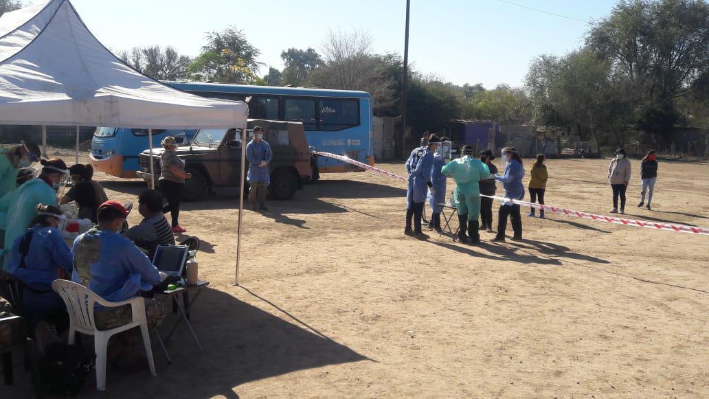 Testeos en Los Filtros y Parque Futura prensa Gobierno de Cba
