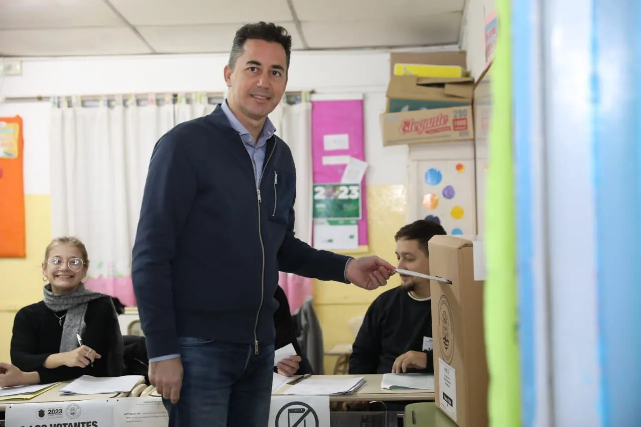 Votó Manuel Calvo