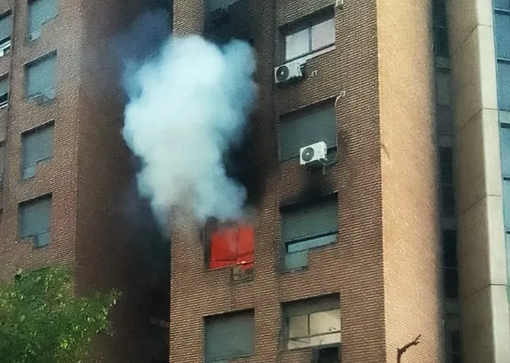 Incendio en un edificio de Nueva Córdoba (Policía) 2