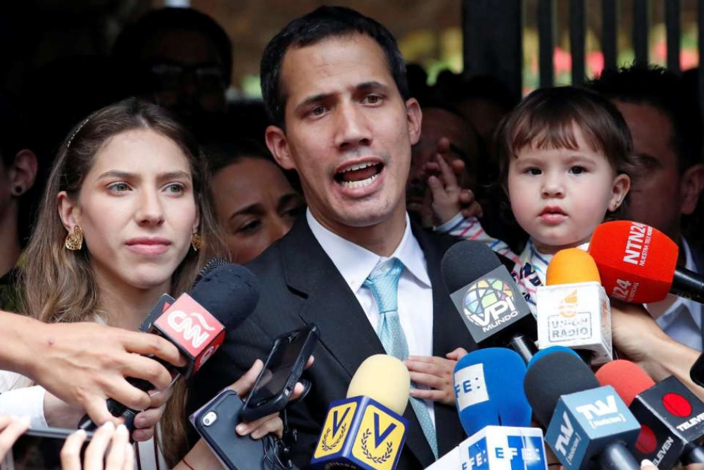 Juan Guaido EL PAIS