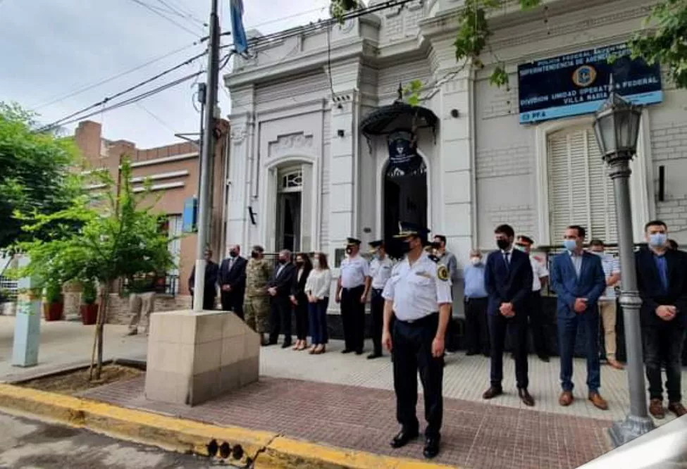 delegación Villa María de la PFA by Fb Diego Perren
