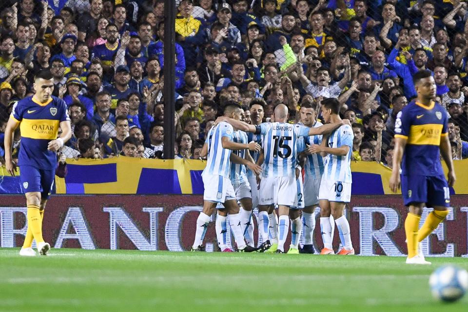 Racing venció a un Boca con suplentes y es escolta
