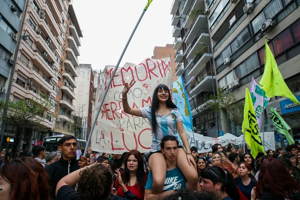 Marcha Noche de los Lápices Córdoba 2025 (Maximiliano Diana) 11