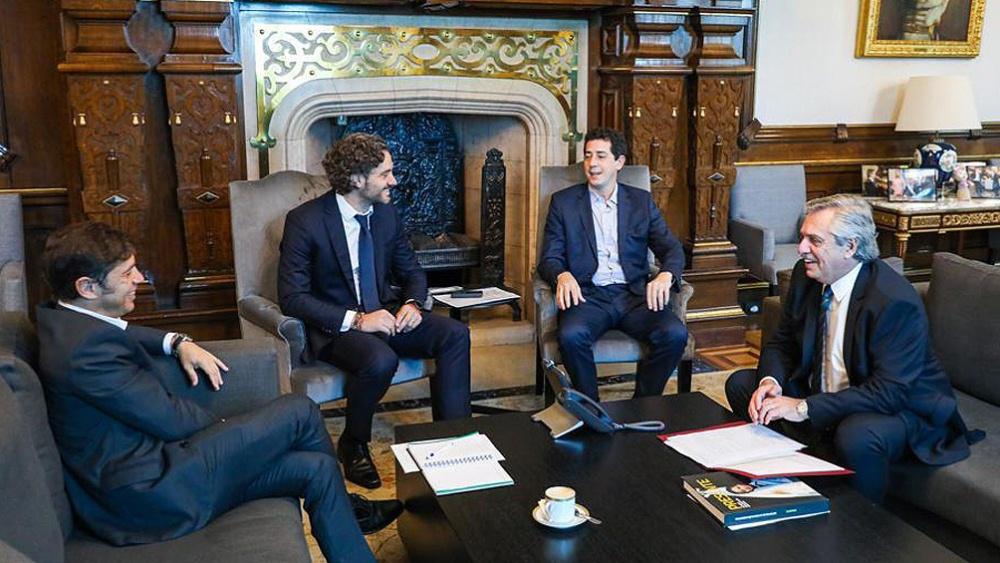 Fernández con ministros