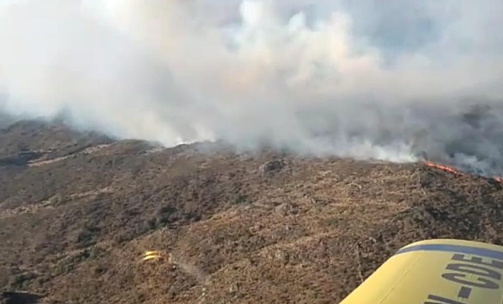 Incendio Villa Albertina prensa Gobierno de Córdoba