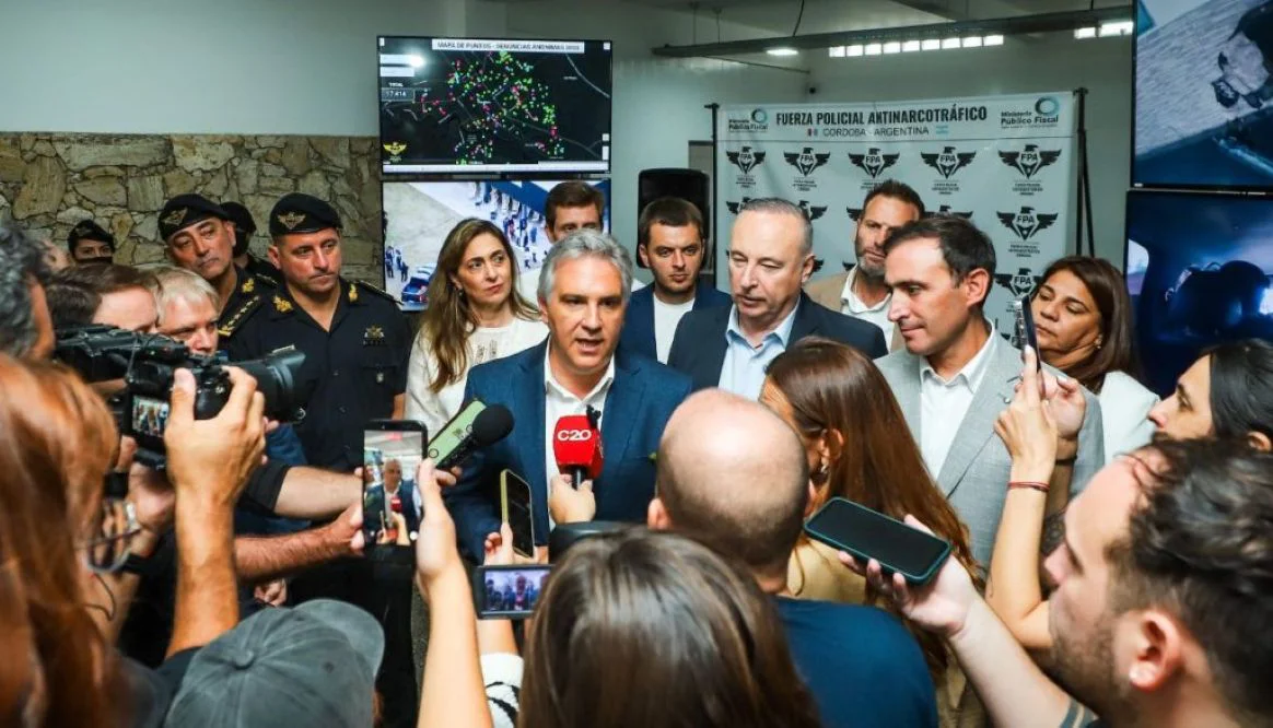 Llaryora en V Maria prensa.cba