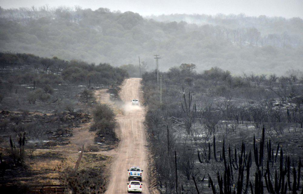 incendios en el norte provincial by Télam