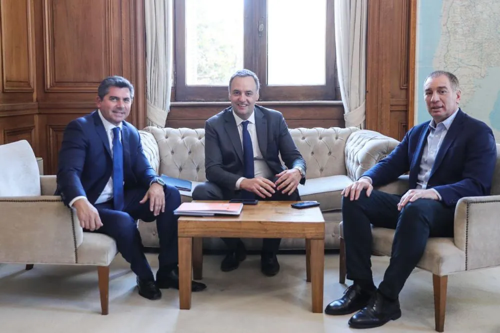 Orrego con Santilli by Presidencia