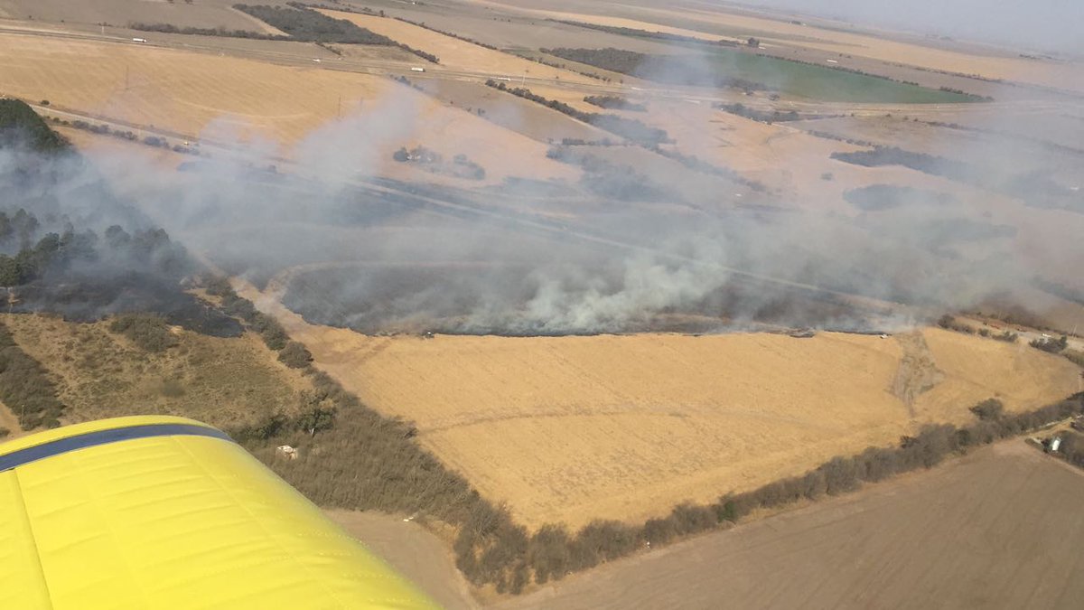 incendio San Agustín