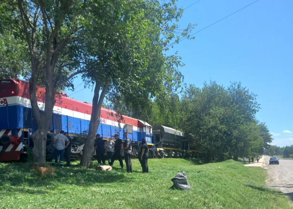 accidente en tren Policia Cba