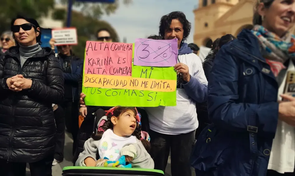Marcha del sector de la discapacidad en Córdoba (Consuelo Cabral) 02