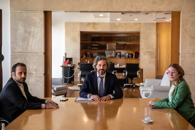 Santiago Cafiero reunido con Amnistía Internacional (Amnistía)