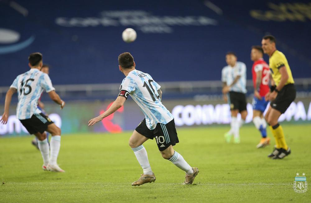 Seleccion Messi Copa America @Argentina