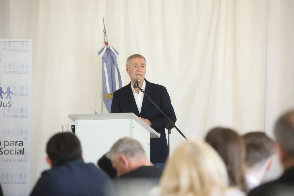 Juan Schiaretti en La Pampa (Twitter Juan Schiaretti)