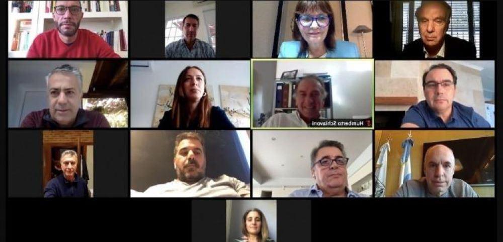 teleconferencia juntos por el Cambio