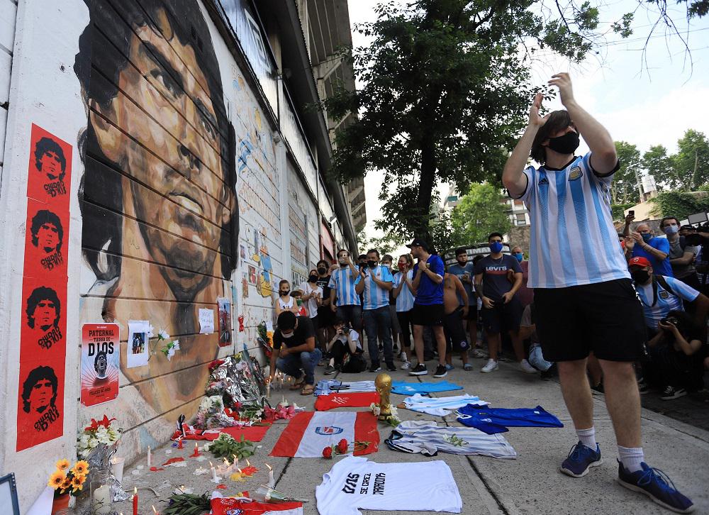 Galeria Maradona Homenajes NA