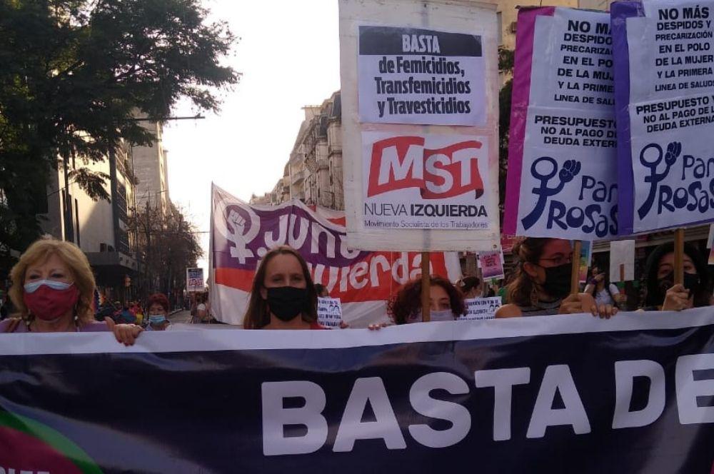 Ni Una Menos 2021 referentes FIT Prensa MST