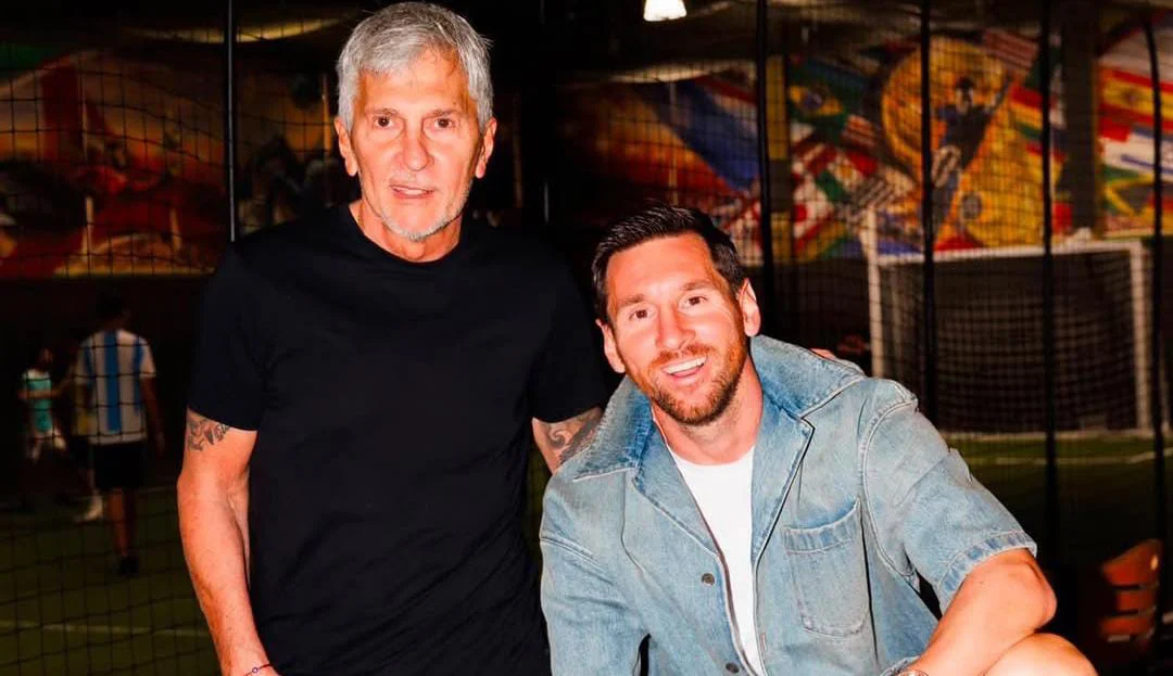 Messi y su padre by @lionelmessi