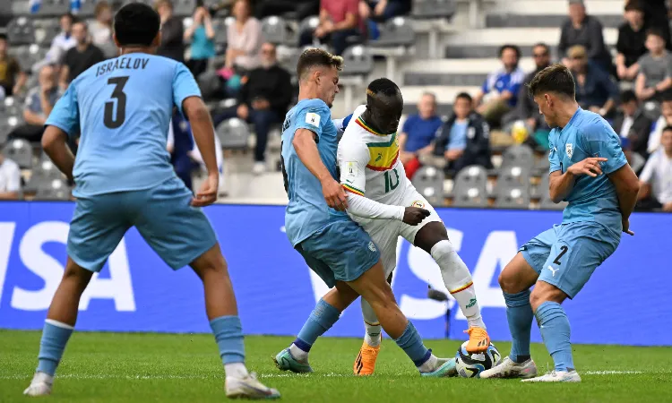 Senegal vs Israel by eldeportivo.com