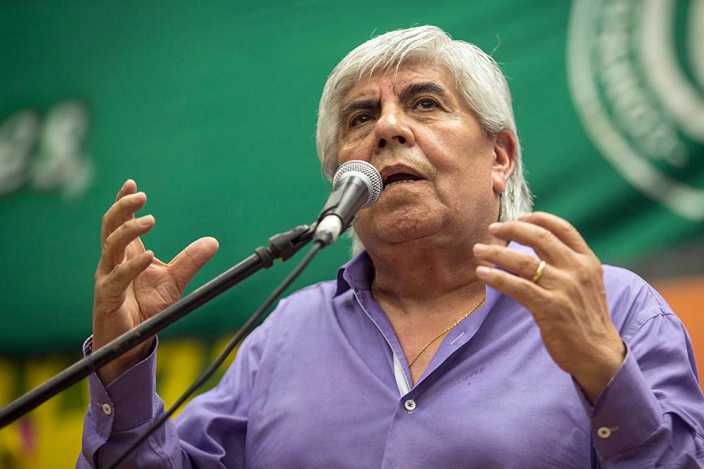 Hugo Moyano © NA
