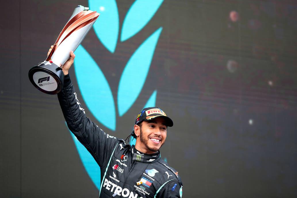 Lewis Hamilton by AFP