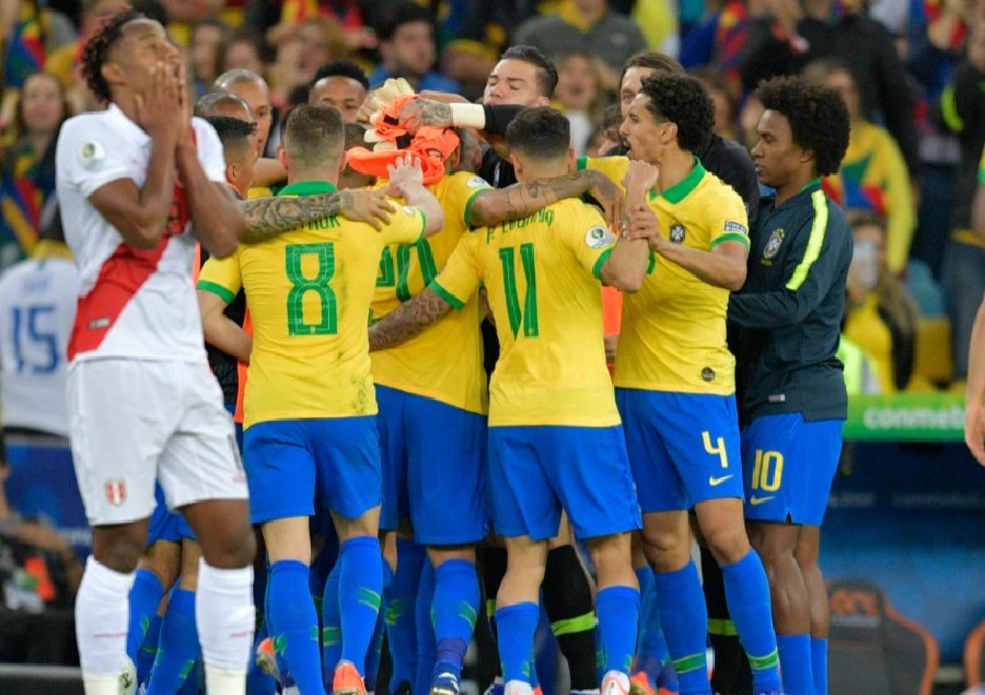 Brasil Perú Copa América AFP