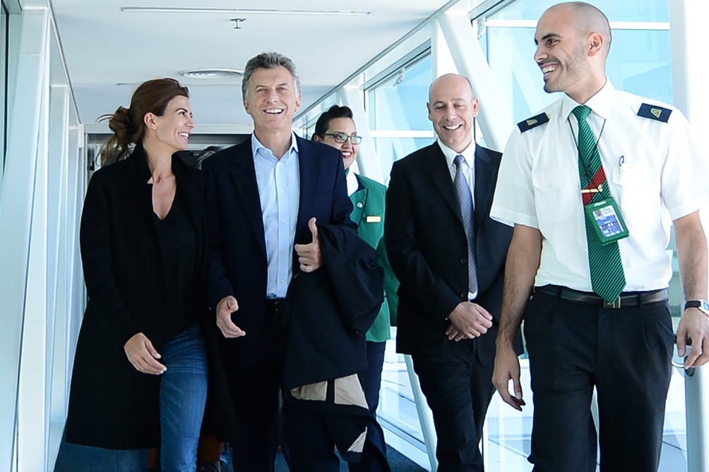 viaje de macri a madrid télam