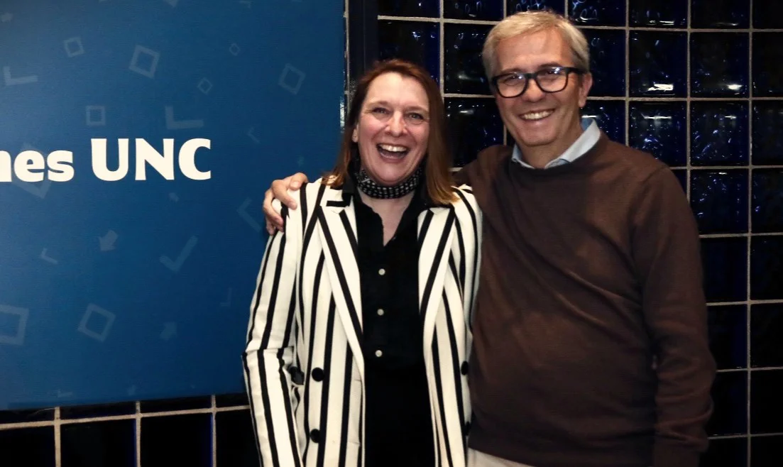 Jhon Boretto y Mariela Marchisio (UNC)