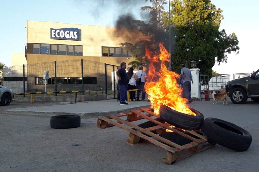 protesta ecogas el doce tv