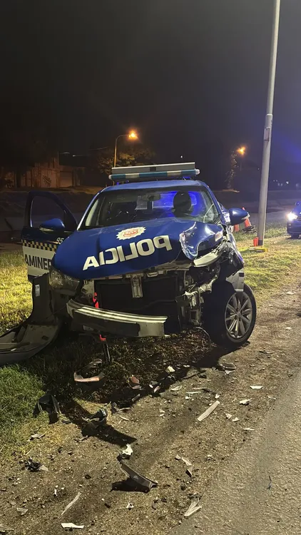 choque by policía